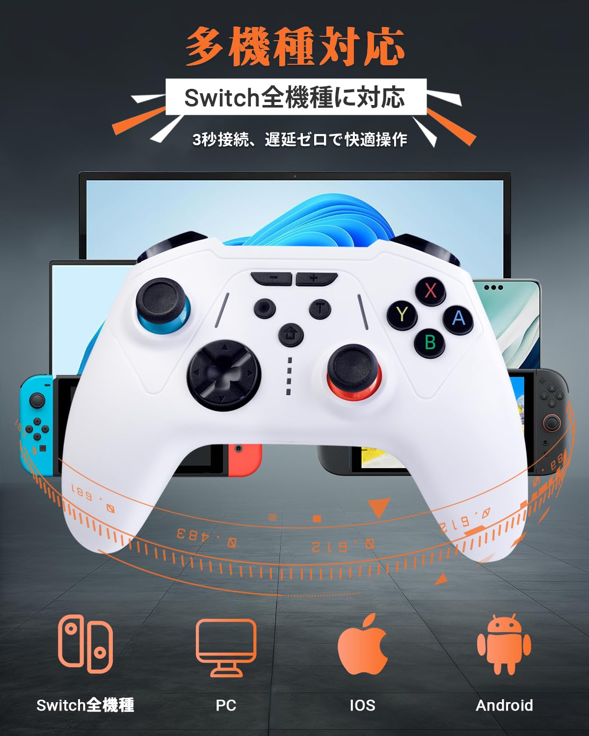Amazon.co.jp: Switch2 コントローラー スイッチ コントローラー 背面